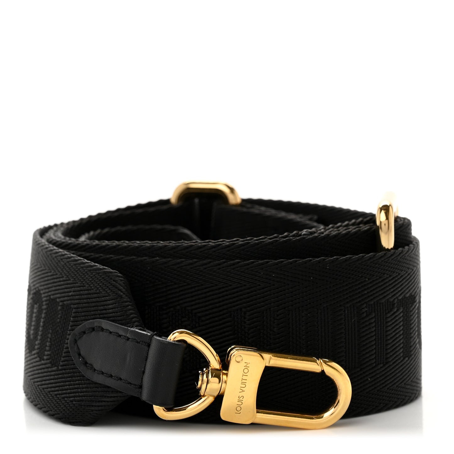 Nylon Petite Malle Souple Shoulder Strap Black