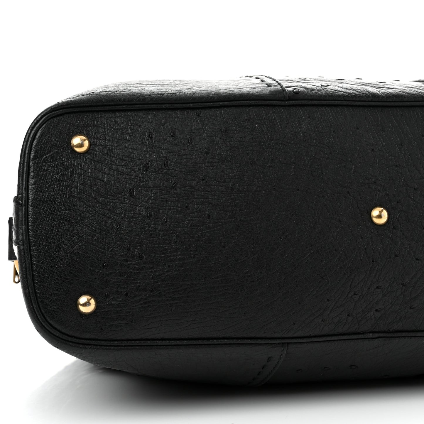 Ostrich Muse Messenger Bag Black