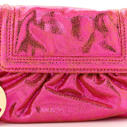 Fendi Metallic Nappa Mini Chef Shoulder Bag Pink 8 of 11