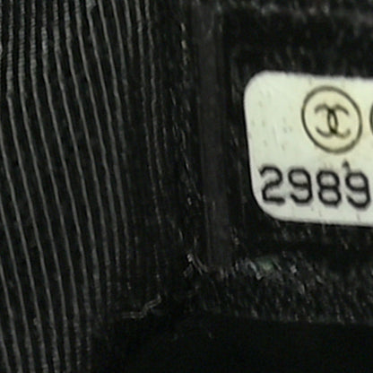 Chanel Calfskin Chain 20s Signature Tote Black 7 of 10