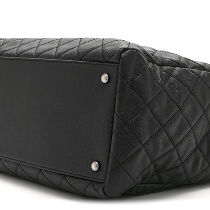 Chanel Caviar Quilted Large Coco Handle Shopping Tote Black 11 of 11