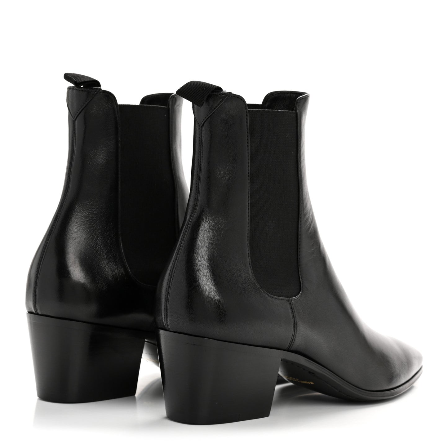Incrociato Muriel Vassili 60 Ankle Zip Boots 36 Black