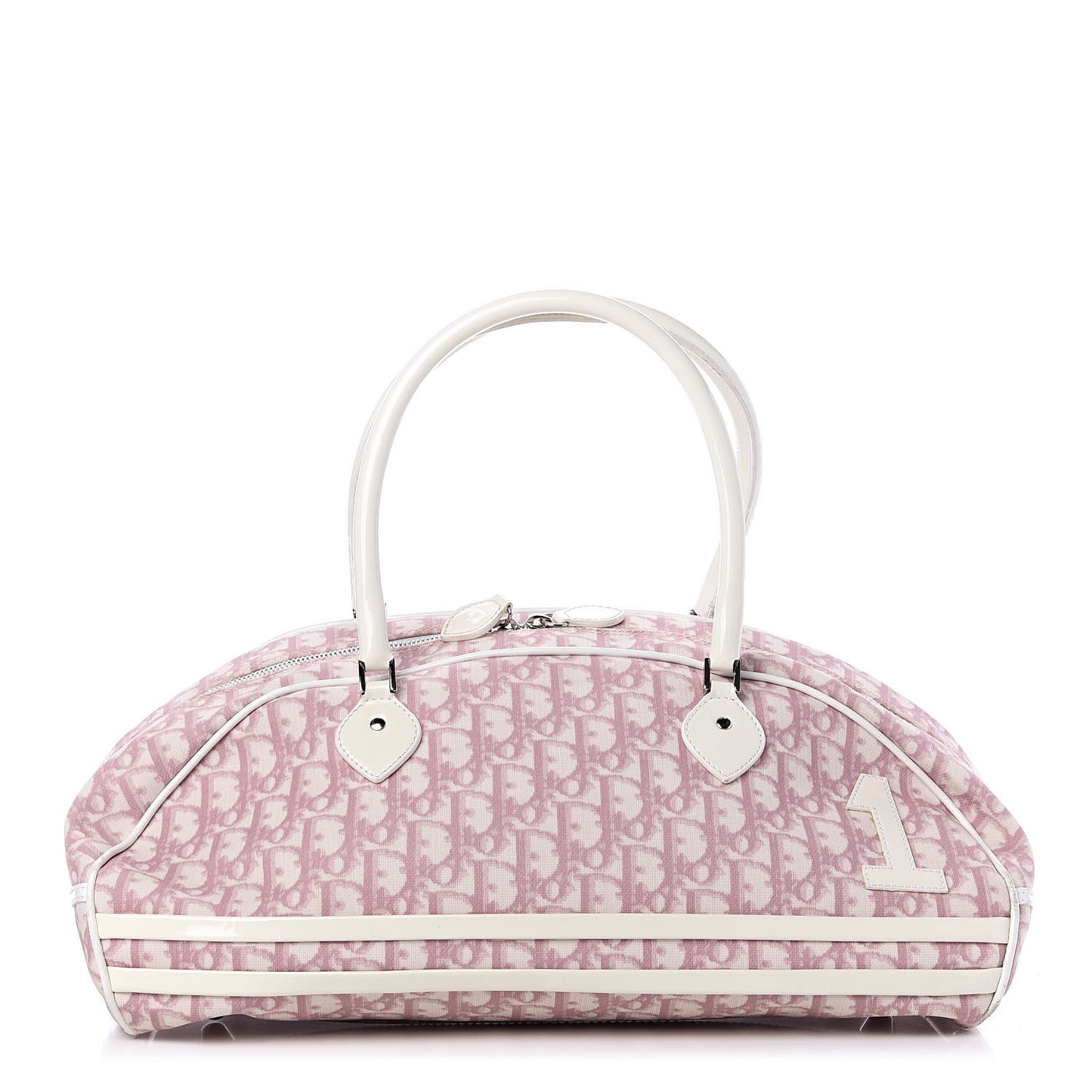 Monogram Girly Boston Pink