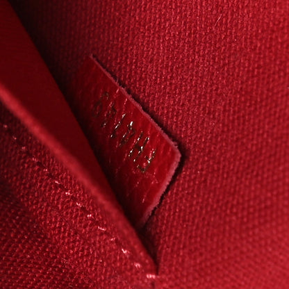 Louis Vuitton Empreinte Pochette Felicie Chain Wallet Scarlet 7 of 10