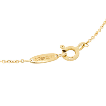 Tiffany 18K Yellow Gold Diamond .35ctw Elsa Peretti Diamonds by the Yard Station Bracelet 3 of 5