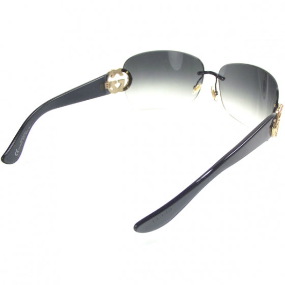 Gucci Frameless GG Logo Sunglasses GG 2833S Gray 2 of 7