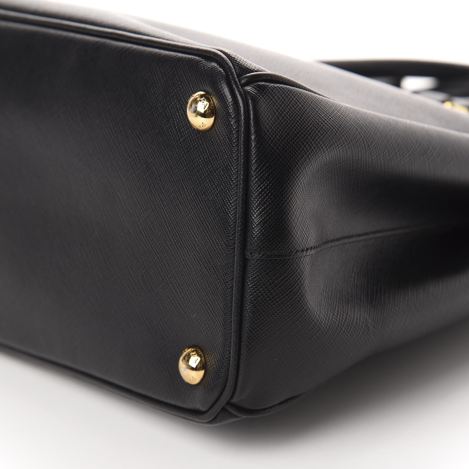 Prada Saffiano Small Galleria Double Zip Tote Black 7 of 10