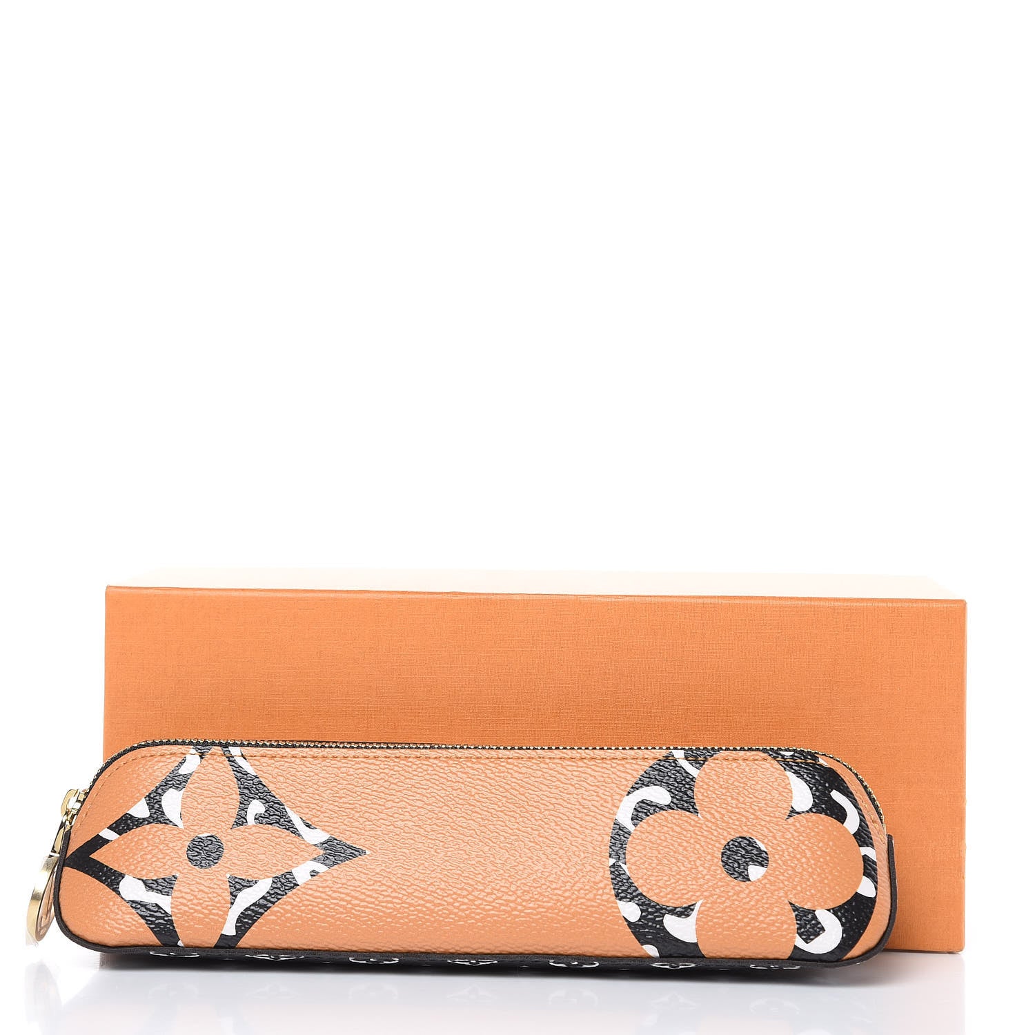Louis Vuitton Monogram Giant Jungle Elizabeth Pencil Pouch Caramel 10 of 10