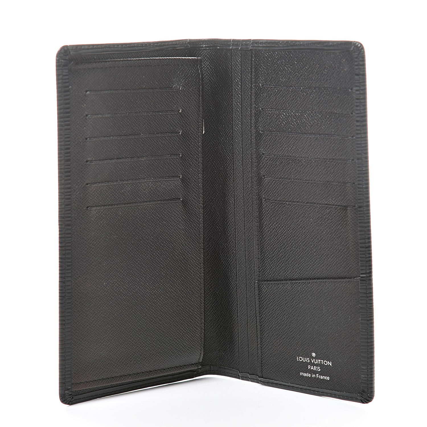 Louis Vuitton Epi Brazza Wallet Black 5 of 8