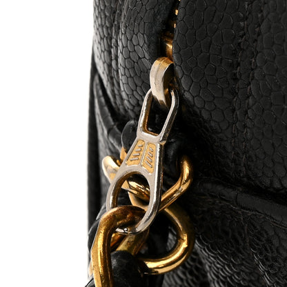Chanel Caviar Vertical Quilted Flap Camera Bag Black 11 of 11