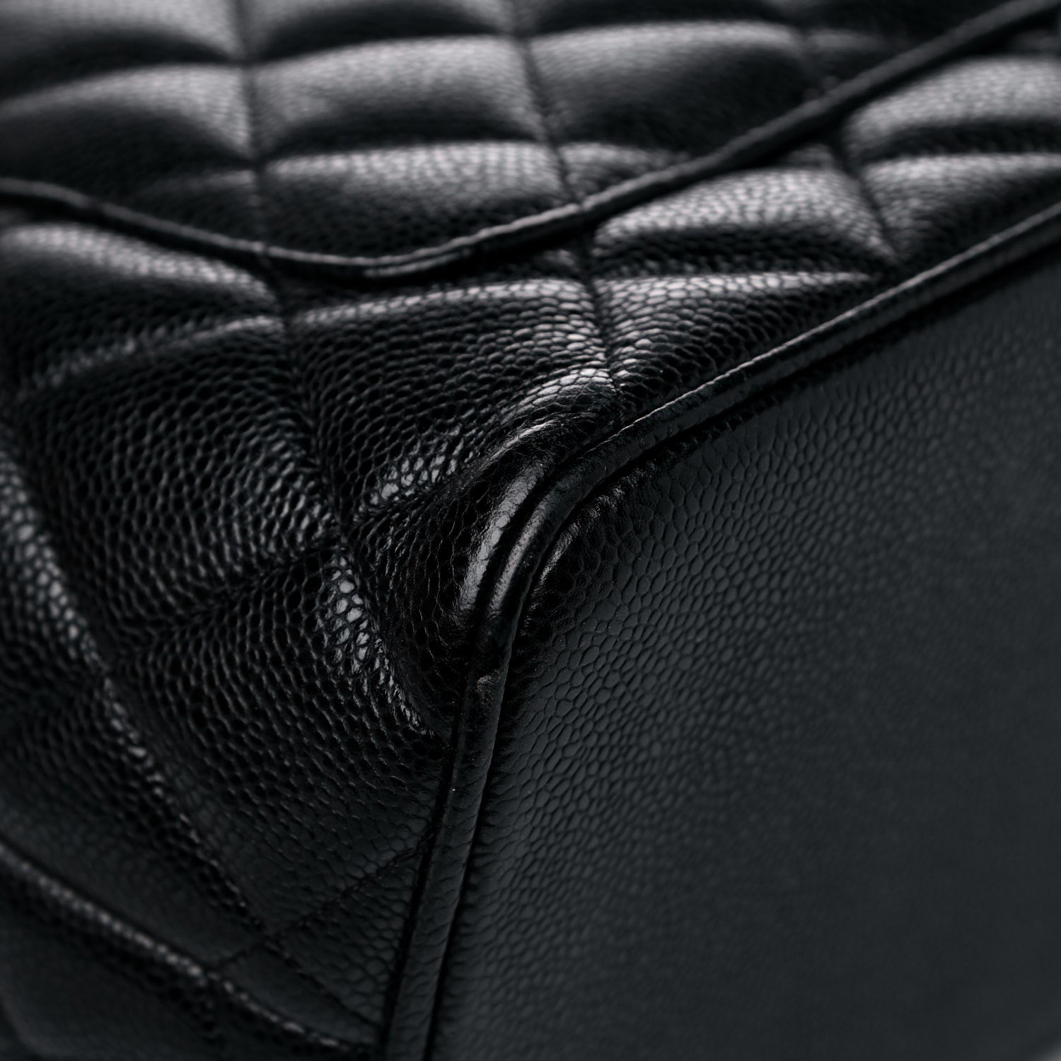 Chanel Caviar Quilted Medallion Tote Black 12 of 14