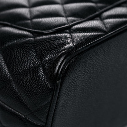 Chanel Caviar Quilted Medallion Tote Black 12 of 14