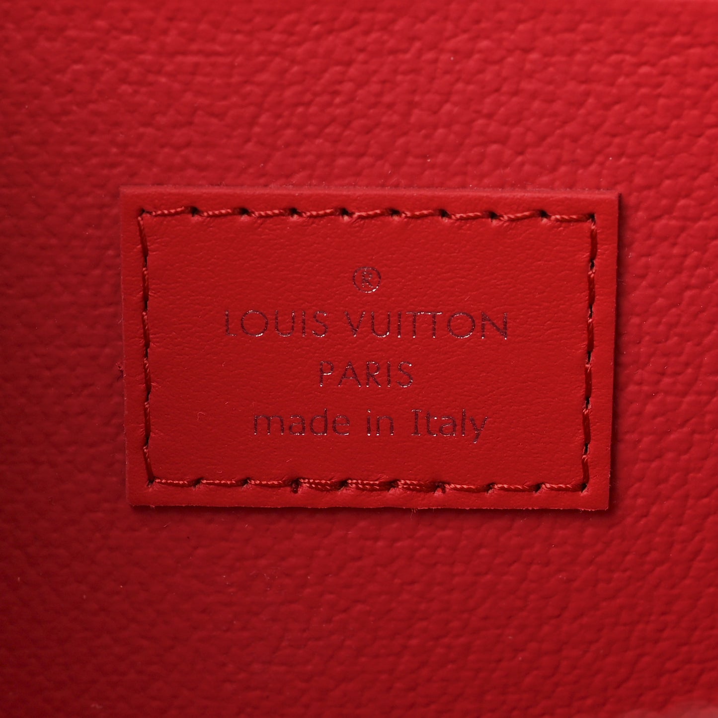 Monogram Macassar Nice Mini Rouge