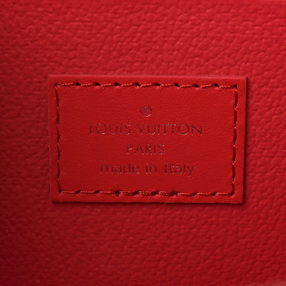 Louis Vuitton Monogram Macassar Nice Mini Rouge 6 of 7