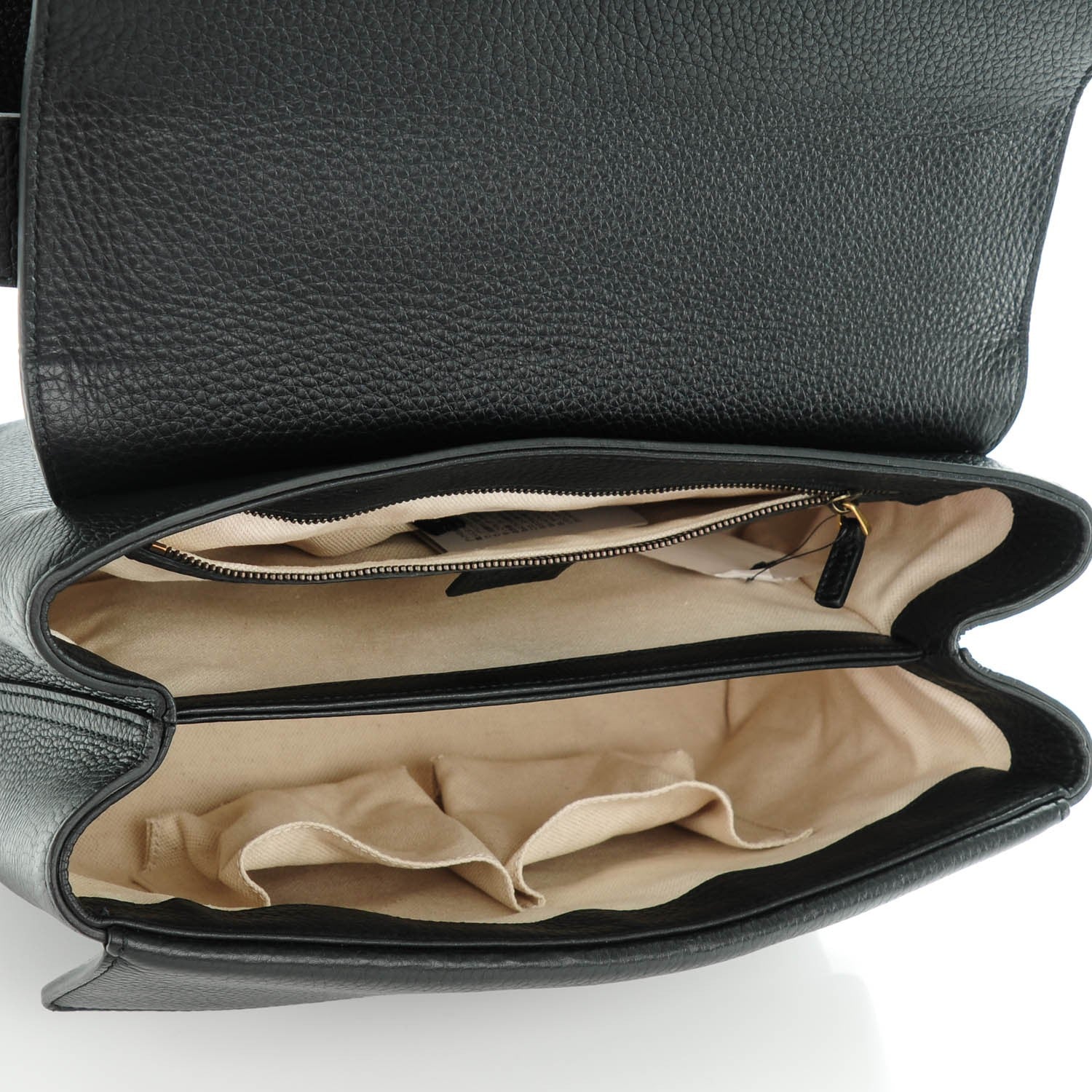 Gucci Cellarius Calfskin GG Marmont Shoulder Bag Black 5 of 7