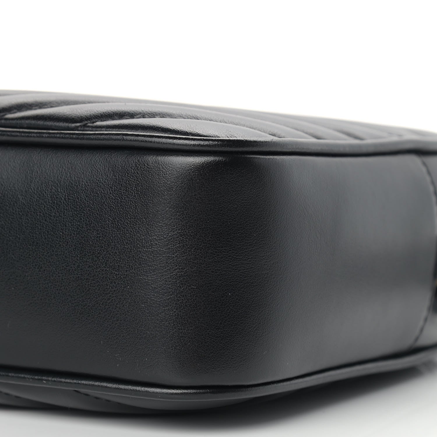 Saint Laurent Calfskin Matelasse Monogram Lou Camera Bag Black 9 of 9