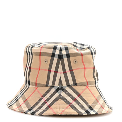 Burberry Technical Cotton Vintage Check Bucket Hat M Archive Beige 5 of 9