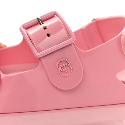 Gucci Rubber Mini Double G Womens Isla Dad Sandals 37 Wild Rose 7 of 8
