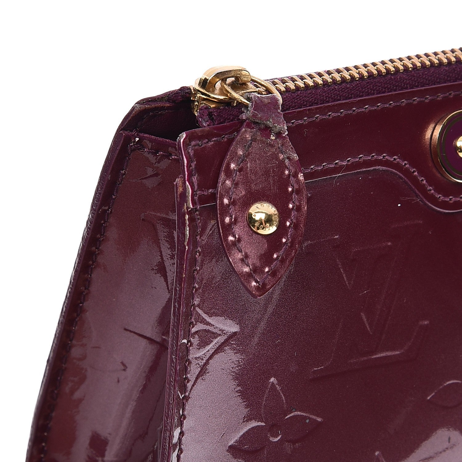 Louis Vuitton Vernis Trousse Cosmetic Pouch Violet 9 of 10