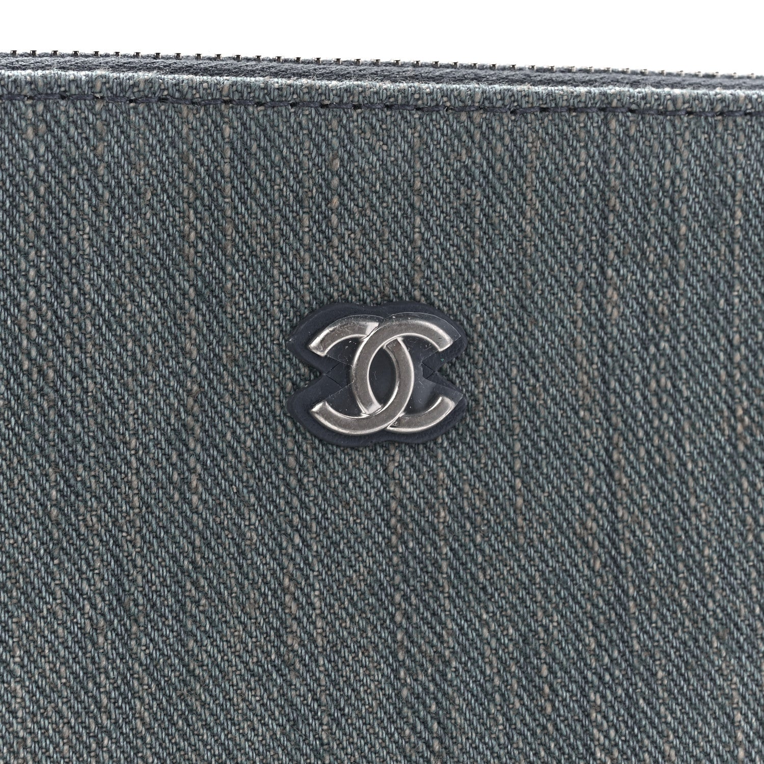 Chanel Denim Chanel 22 Removable Pouch Blue 6 of 10