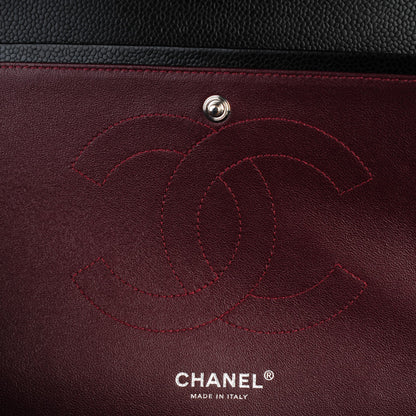 Chanel Caviar Quilted Jumbo Double Flap Black 6 of 8