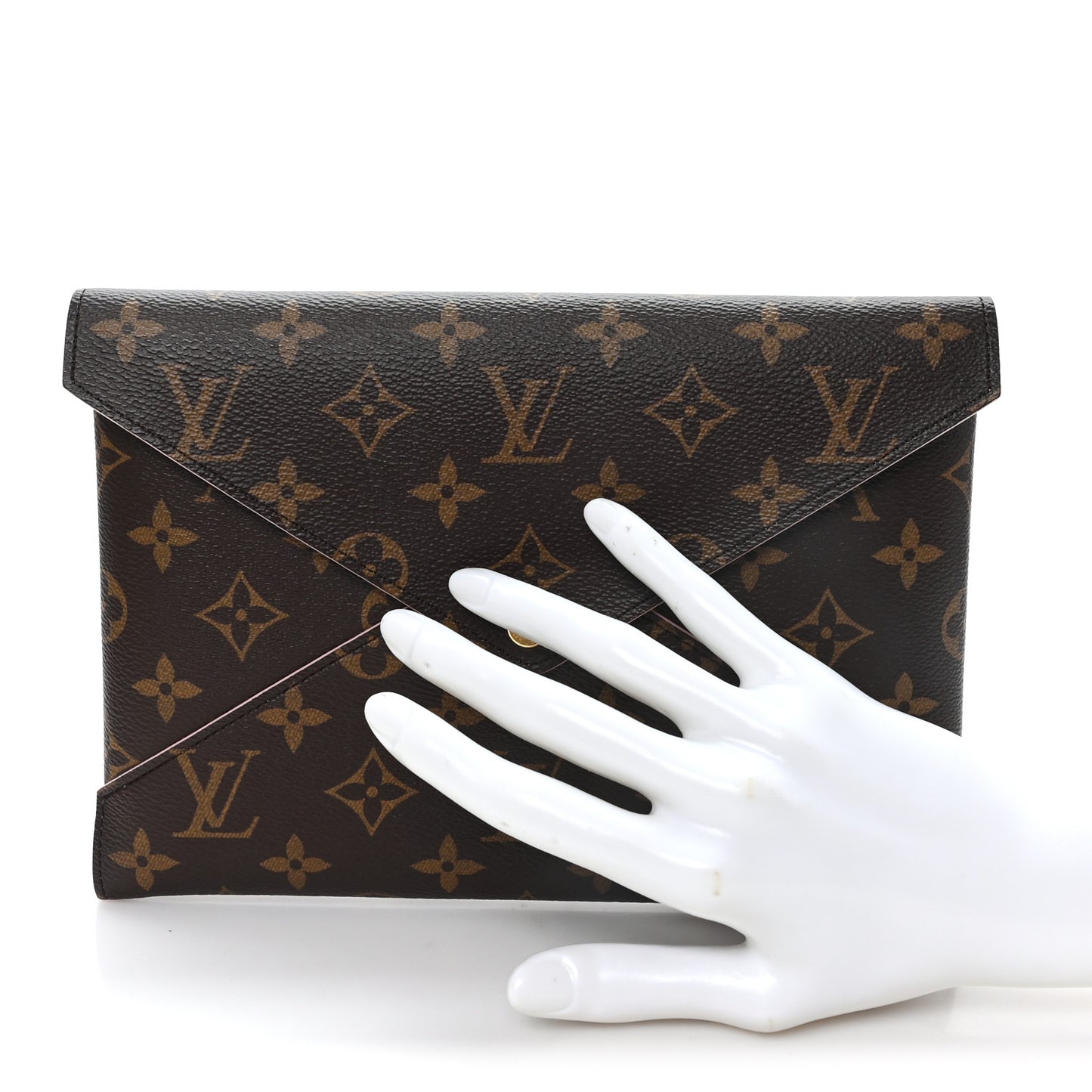Monogram Large Kirigami Pochette Insert Rose Ballerine