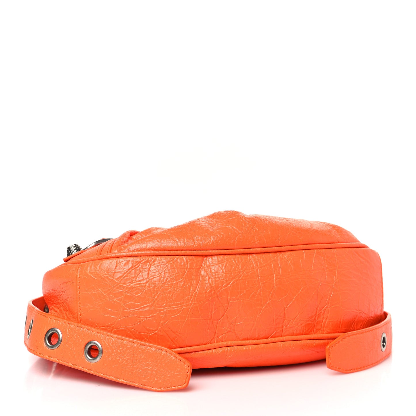 Agneau Arena Le Cagole Shoulder Bag XS Orange