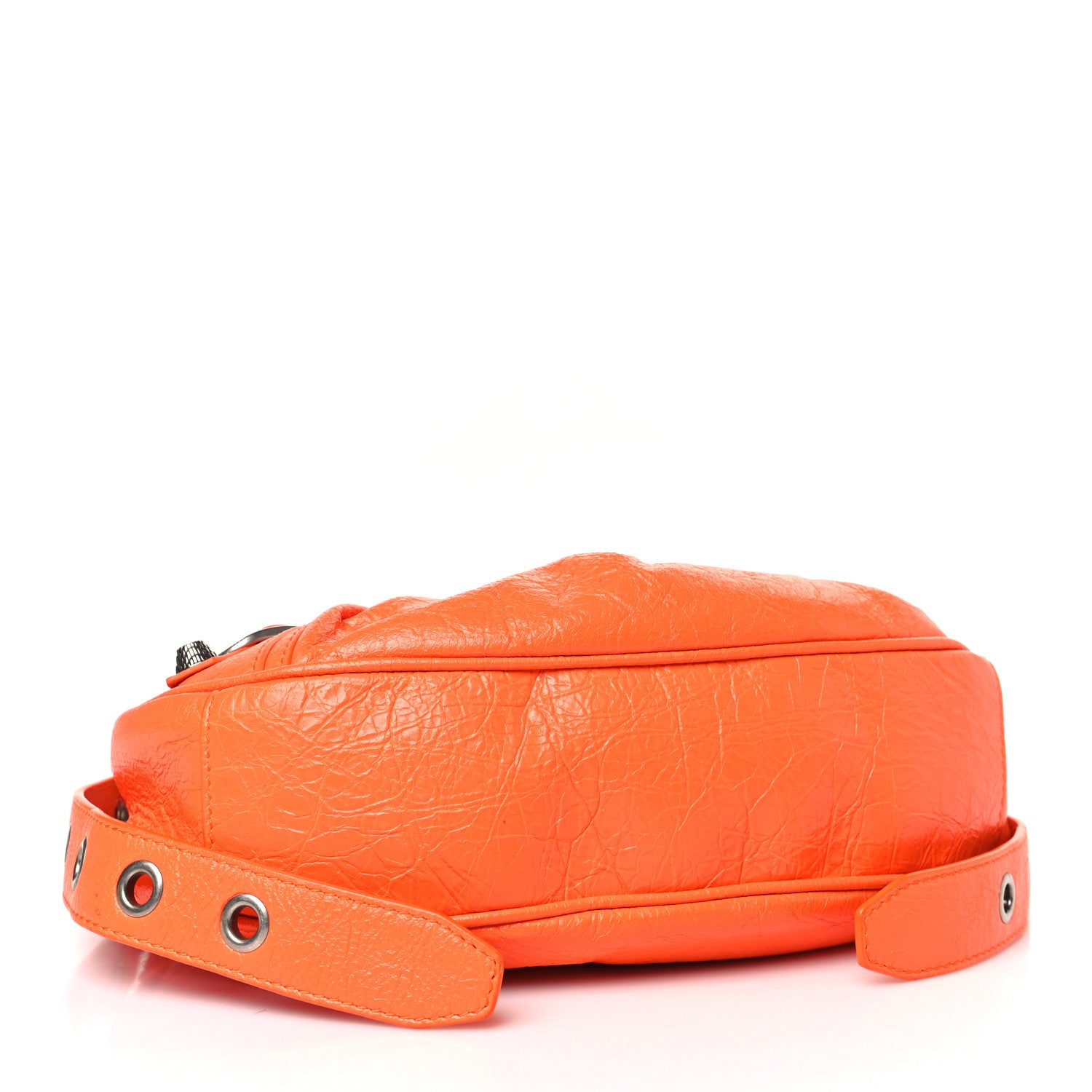 Balenciaga Agneau Arena Le Cagole Shoulder Bag XS Orange 4 of 8