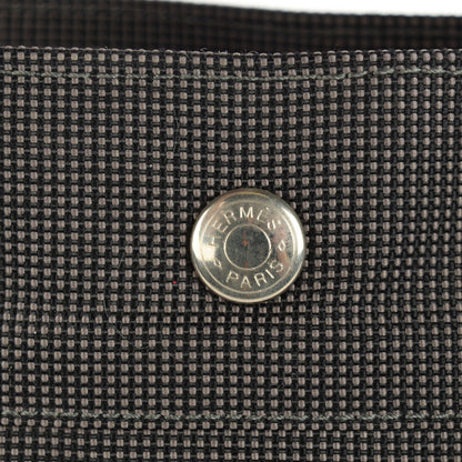 Hermes Canvas Herline MM Tote Grey 14 of 14