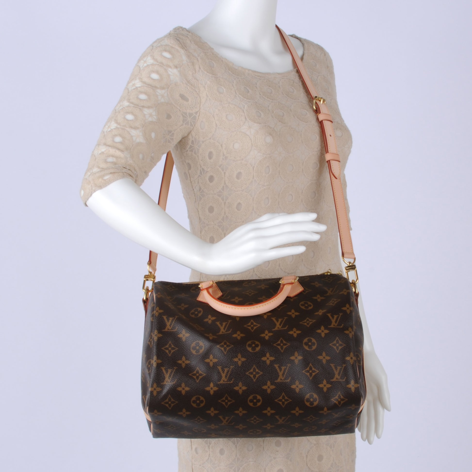 Louis Vuitton Monogram Speedy Bandouliere 30 2 of 7