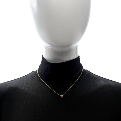 Tiffany 18K Rose Gold Atlas Open Pendant Necklace 2 of 4