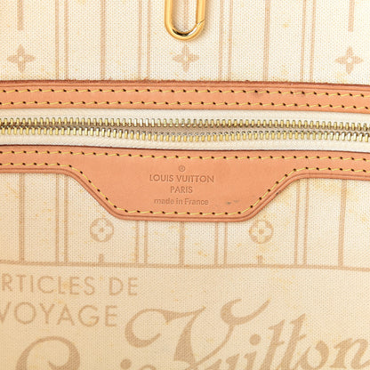 Louis Vuitton Damier Azur Neverfull MM 6 of 11