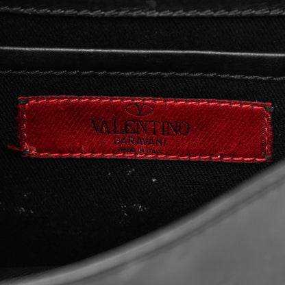 Valentino Garavani Calfskin Rockstud Crossbody Messenger Bag Black 5 of 21