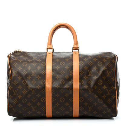 Louis Vuitton Monogram Keepall 45 1 of 12