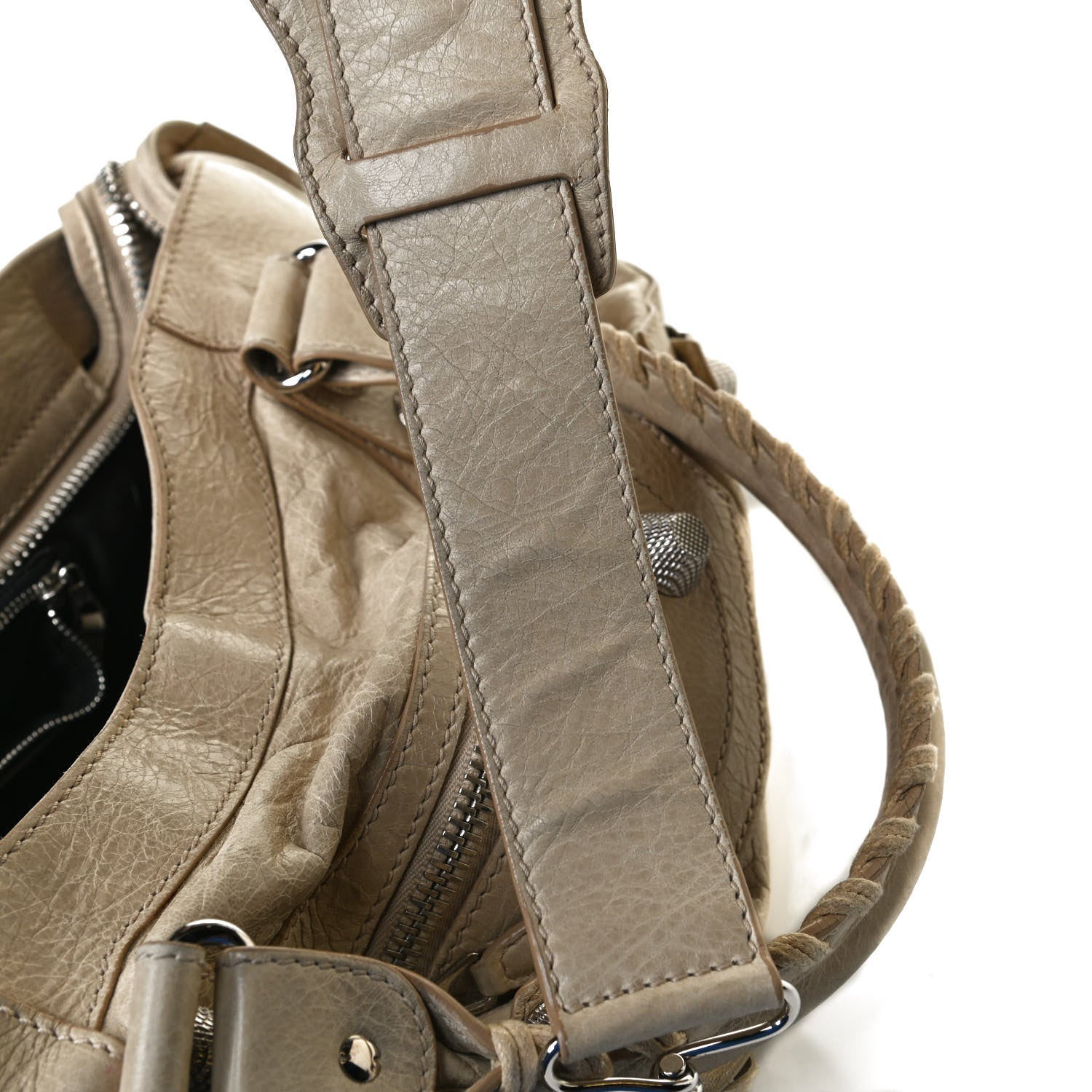 Balenciaga Agneau Giant 21 Silver Hardware City Praline 27 of 32