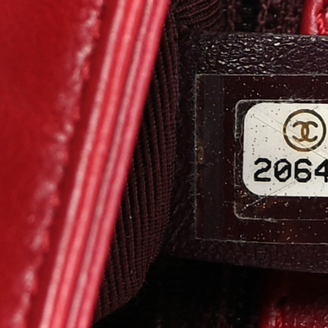 Glazed Calfskin Quilted Small Coco Boy Flap Red