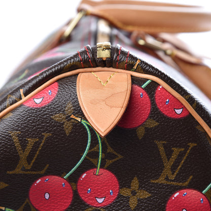 Louis Vuitton Monogram Cerises Keepall 45 11 of 18