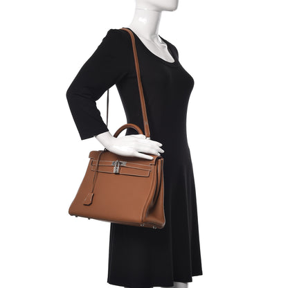 Hermes Togo Kelly Retourne 32 Gold 2 of 10