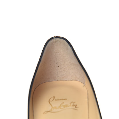 Christian Louboutin Patent Decollete 554 100 Pumps 35 Black 8 of 9