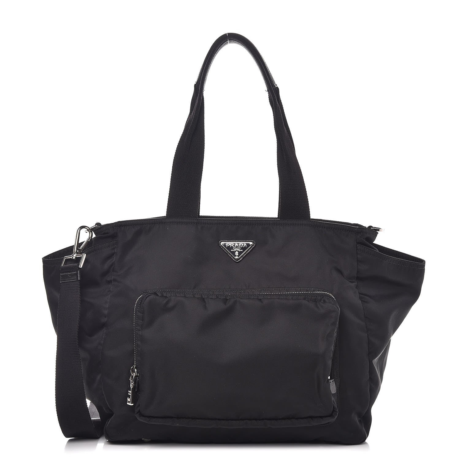 Prada Tessuto Nylon Vela Diaper Bag Black 1 of 12