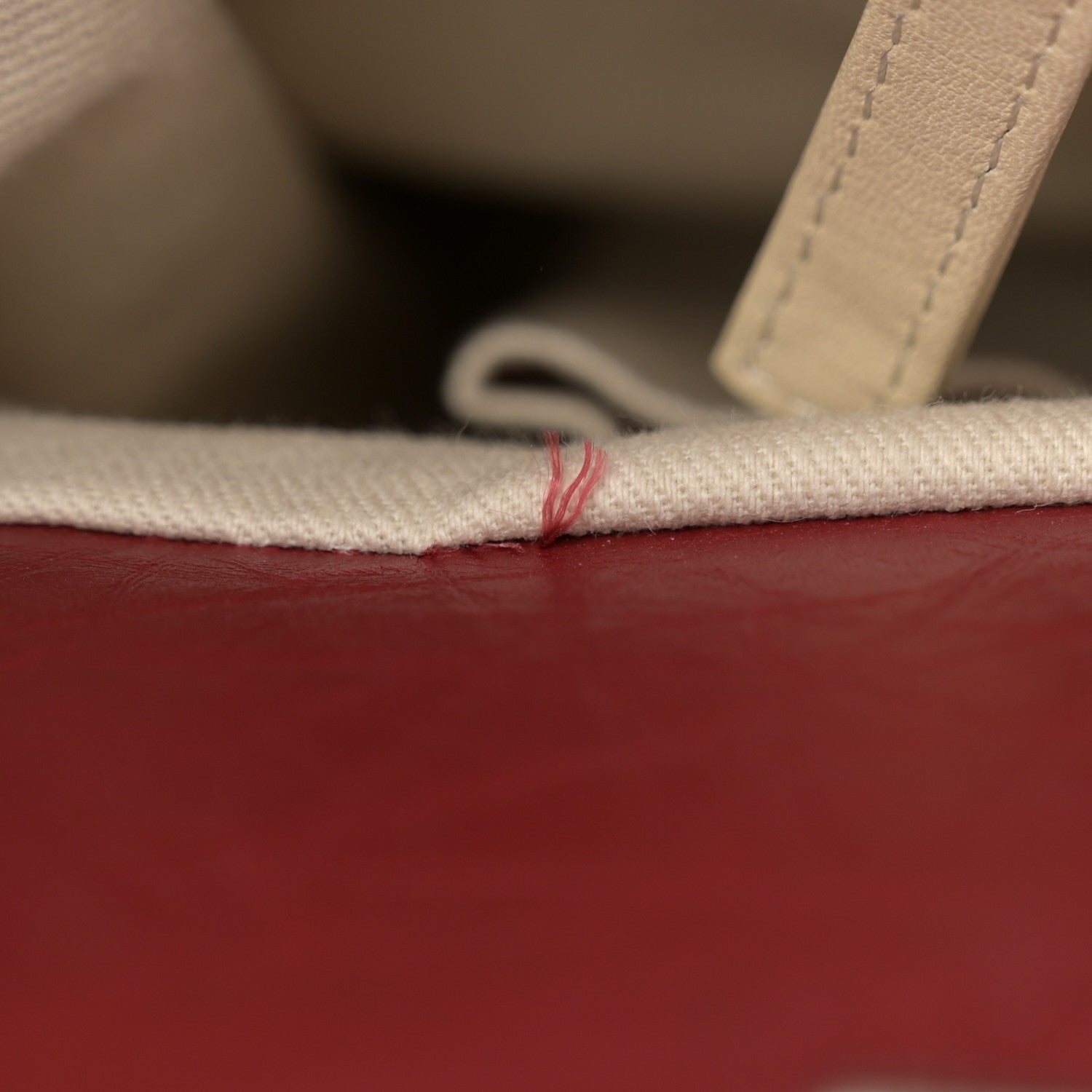 Chanel Aged Calfskin Quilted Reissue 2.55 Tote Red 11 of 12