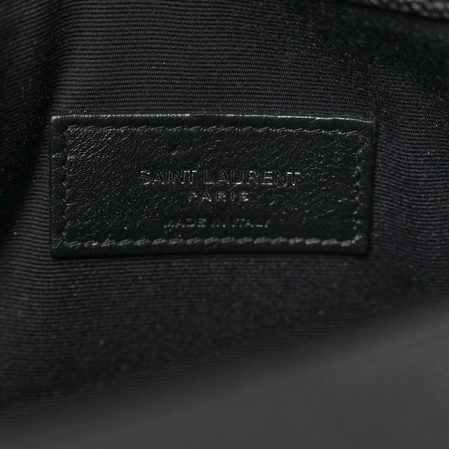 Saint Laurent Grain De Poudre Uptown Pouch Black 6 of 8