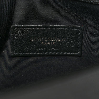 Saint Laurent Grain De Poudre Uptown Pouch Black 6 of 8