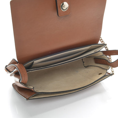Chloe Suede Calfskin Small Faye Shoulder Bag Tobacco 5 of 6