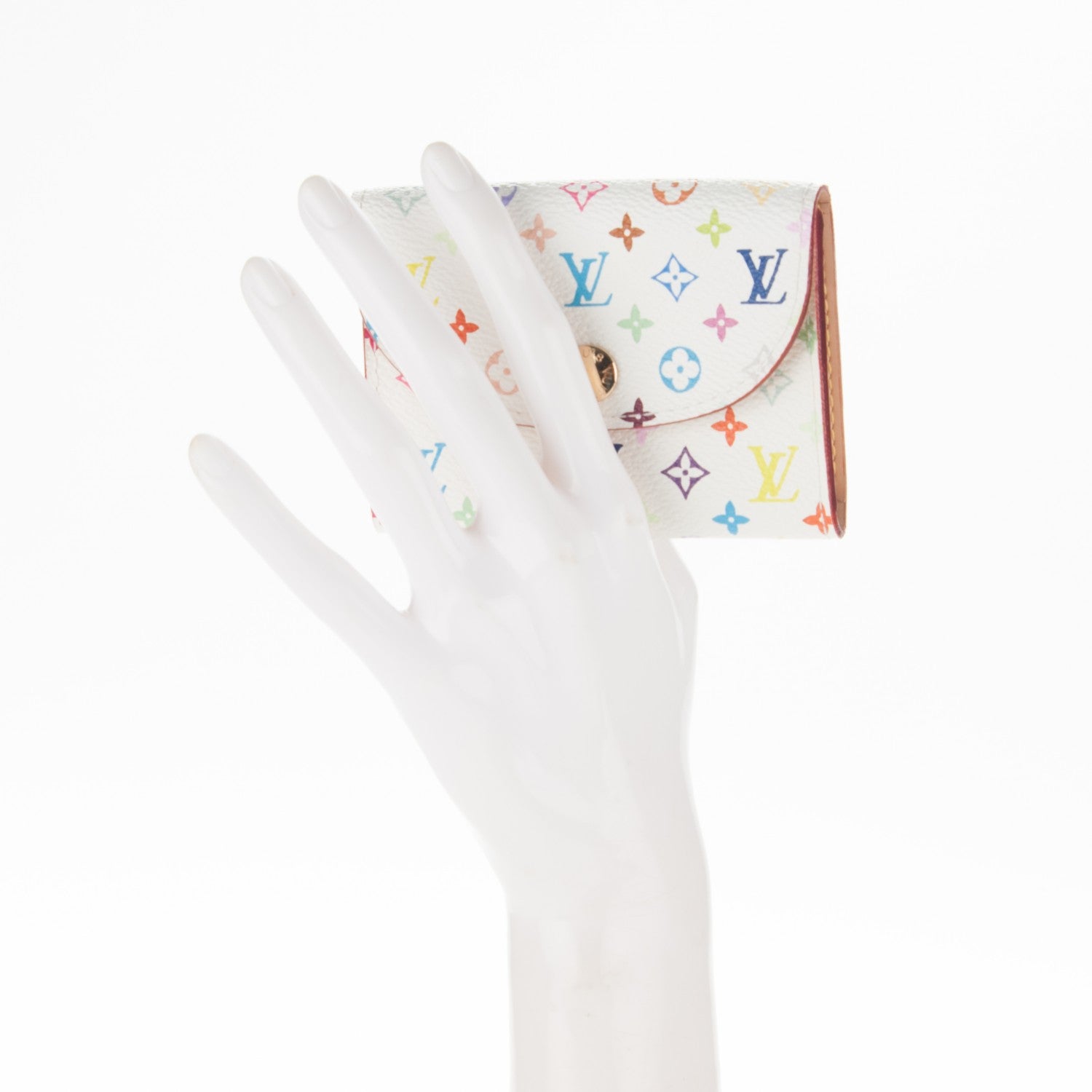 Louis Vuitton Monogram Multicolor Business Card Holder White 2 of 6
