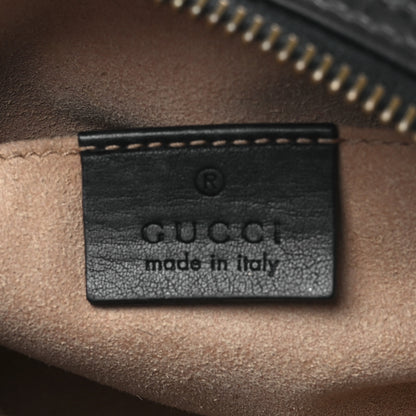 Gucci Calfskin Matelasse GG Marmont Cosmetic Case Black 6 of 11