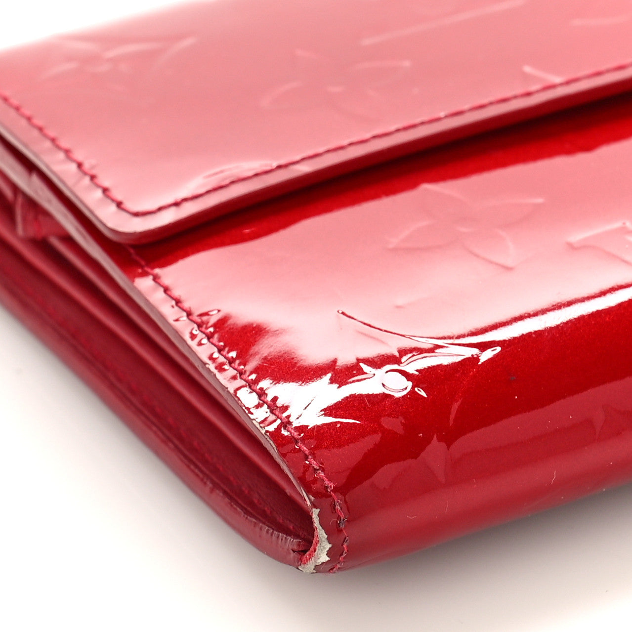 Louis Vuitton Vernis Sarah Wallet Pomme D'Amour 7 of 8