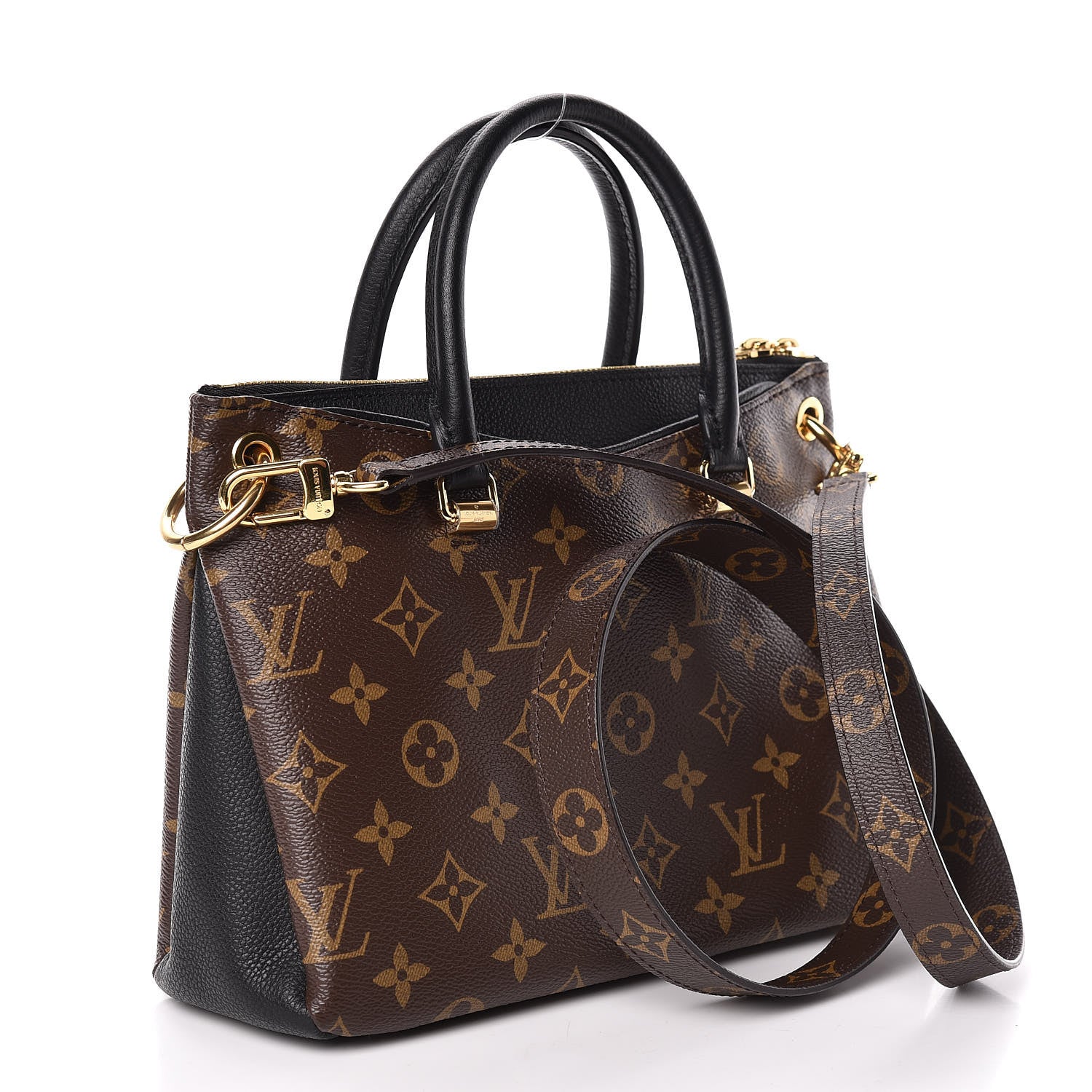 Louis Vuitton Monogram Pallas Full BB Black 3 of 9