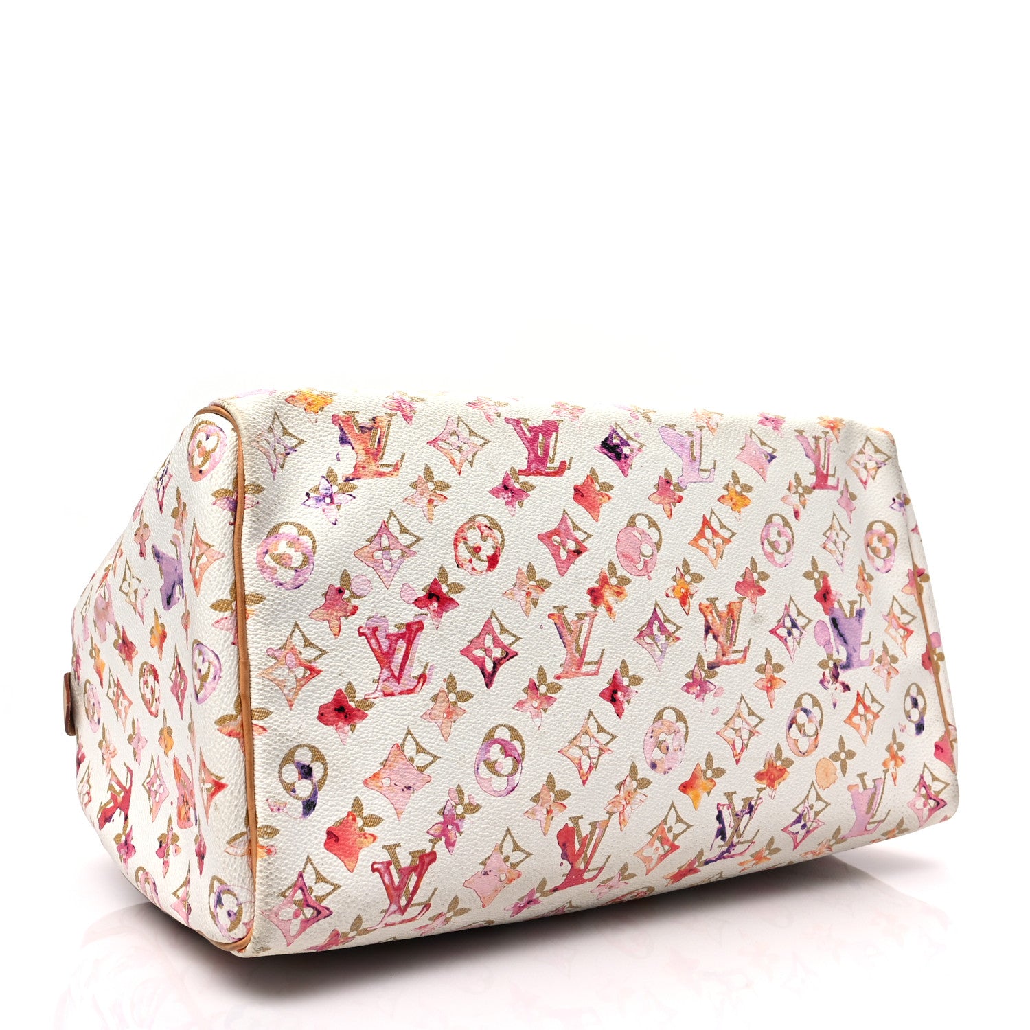 Louis Vuitton Watercolor Aquarelle Speedy 35 White 4 of 12