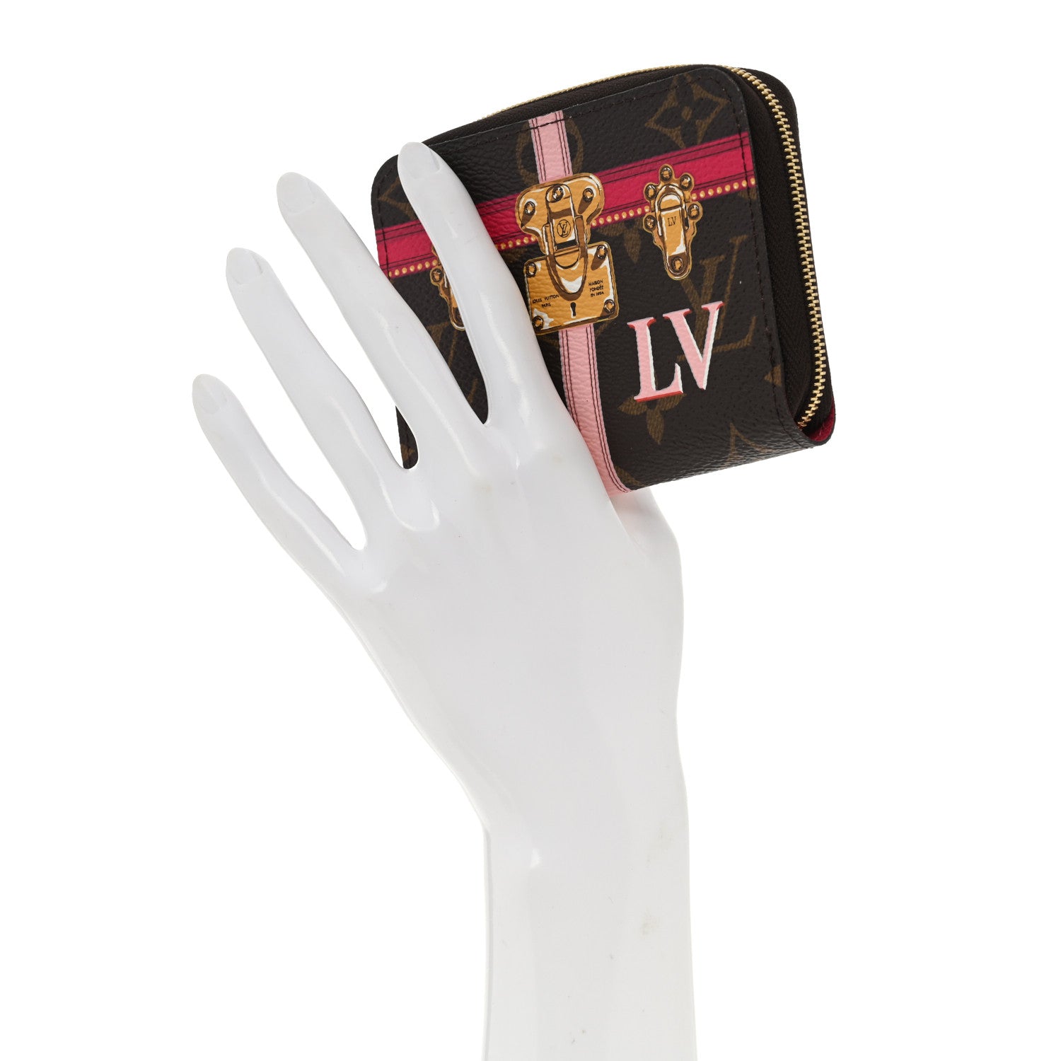 Louis Vuitton Monogram Summer Trunks Zippy Coin Purse 2 of 7